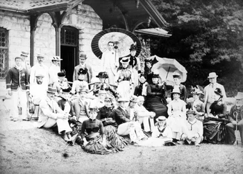 Viktorianischer Sommerausflug, um 1890